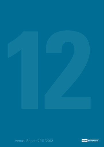 Thumbnail HBM Healthcare Investments Annual Report 2011-2012