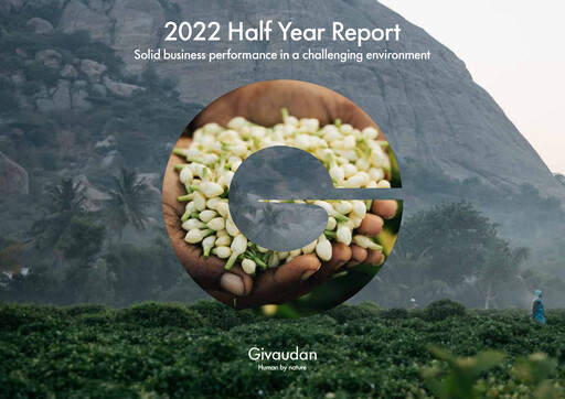 Miniature Givaudan Rapport semestriel 2022-h1