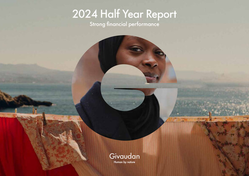 Miniature Givaudan Rapport semestriel 2024-h1