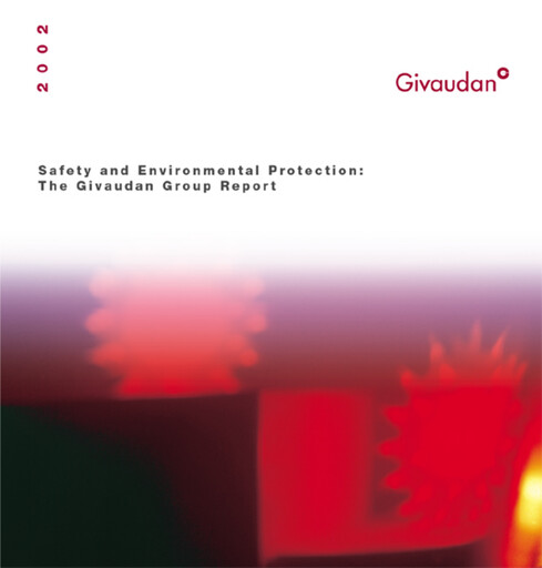 Miniature Givaudan Rapport de durabilité 2002