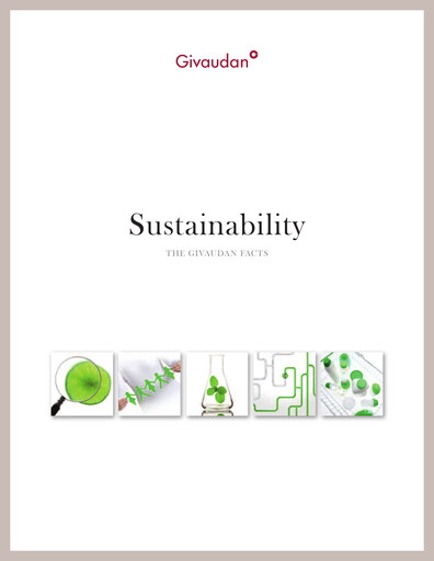 Miniature Givaudan Rapport de durabilité 2009