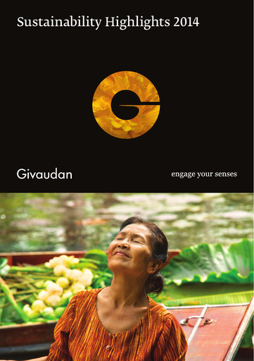Miniature Givaudan Rapport de durabilité 2014