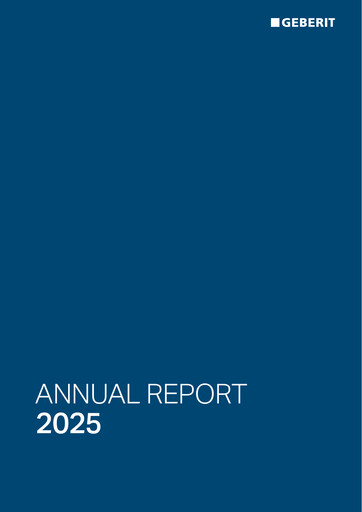 Thumbnail Geberit Annual Report 2025