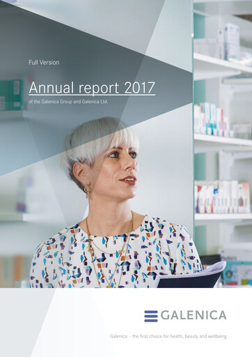 Miniature Galenica Rapport annuel 2017