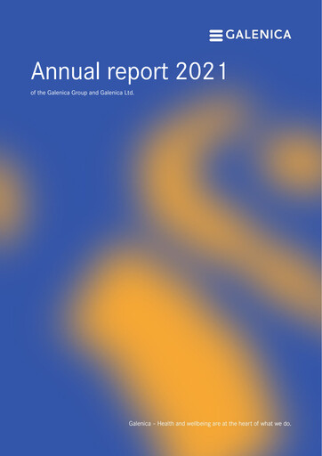 Miniature Galenica Rapport annuel 2021