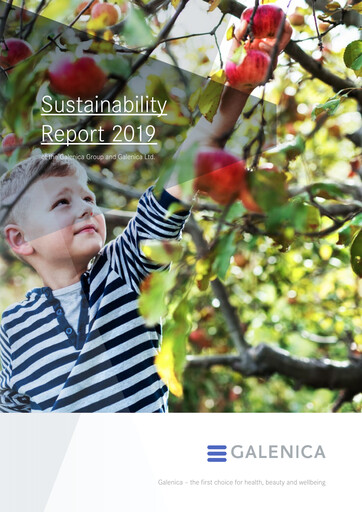 Miniature Galenica Rapport de durabilité 2019