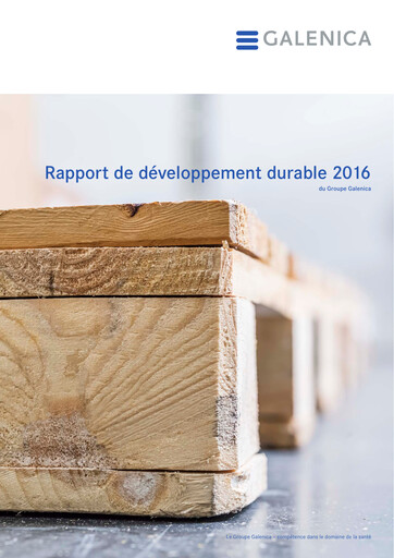 Thumbnail Galenica Sustainability Report 2016