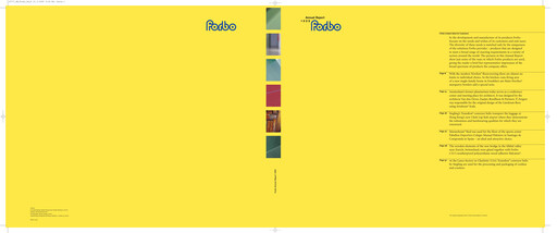 Miniature Forbo Holding Rapport annuel 1999