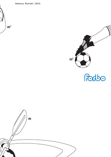 Miniature Forbo Holding Rapport annuel 2003