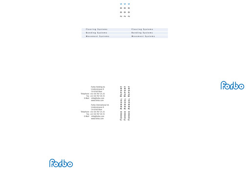 Miniature Forbo Holding Rapport annuel 2006
