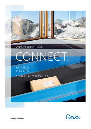 Miniature Forbo Holding Rapport annuel 2016