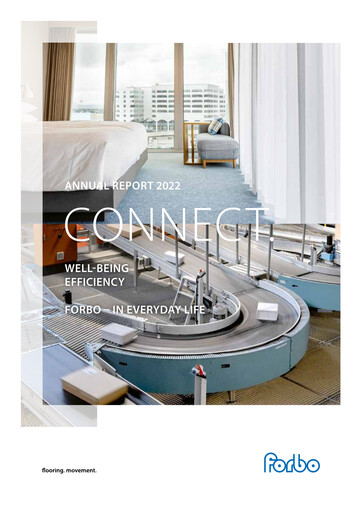 Miniature Forbo Holding Rapport annuel 2022