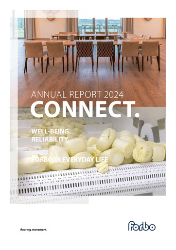 Miniature Forbo Holding Rapport annuel 2024