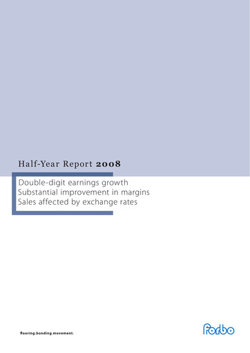 Thumbnail Forbo Holding Half-year Report 2008