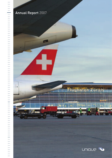 Thumbnail Zurich Airport Annual Report 2007