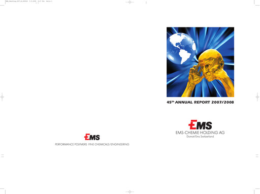Thumbnail Ems-Chemie Annual Report 2007-2008