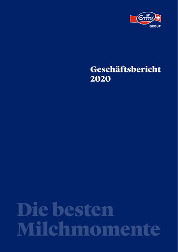 Thumbnail Emmi AG Annual Report 2020