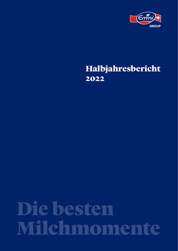 Vorschaubild Emmi AG Halbjahresbericht 2022-h1