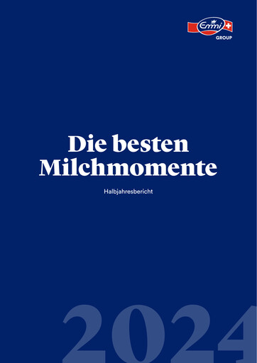 Vorschaubild Emmi AG Halbjahresbericht 2024-h1
