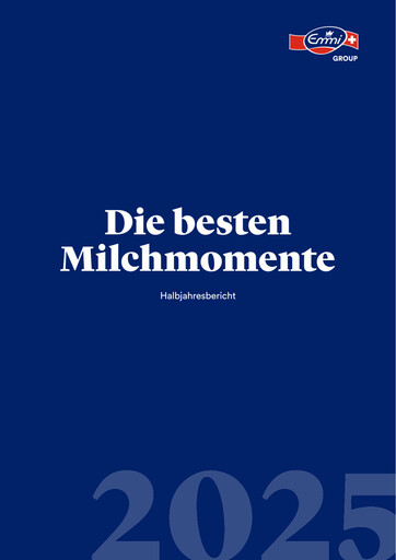 Vorschaubild Emmi AG Halbjahresbericht 2025-h1