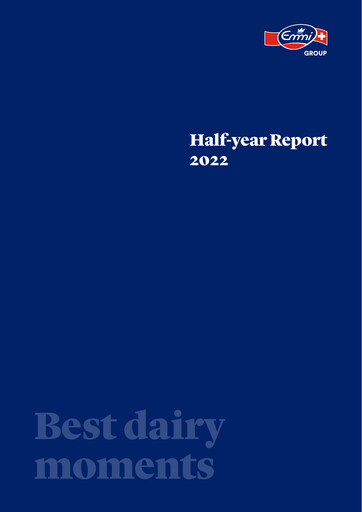 Thumbnail Emmi AG Half-year Report 2022-h1
