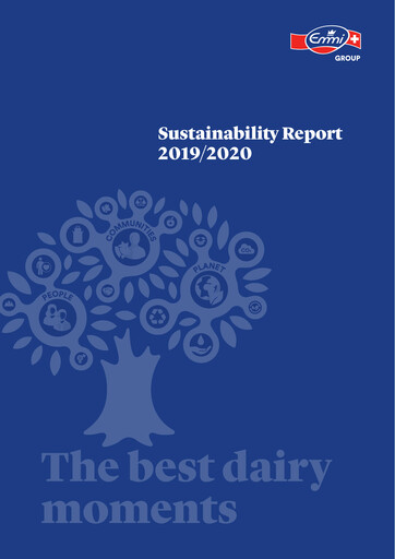 Thumbnail Emmi AG Sustainability Report 2019-2020