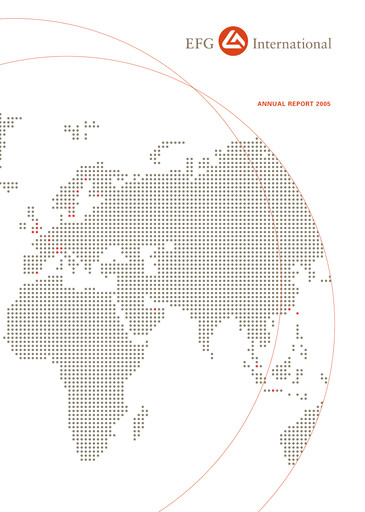 Miniature EFG International Rapport annuel 2005