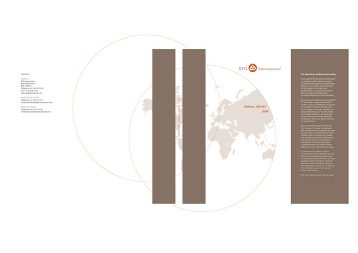 Miniature EFG International Rapport annuel 2006