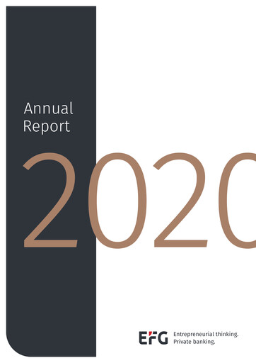 Miniature EFG International Rapport annuel 2020