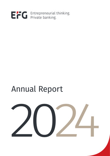 Miniature EFG International Rapport annuel 2024