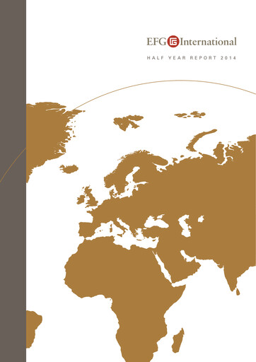 Thumbnail EFG International Half-year Report 2014-h1