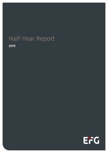 Thumbnail EFG International Half-year Report 2019-h1
