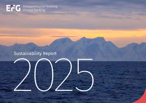 Thumbnail EFG International Sustainability Report 2025