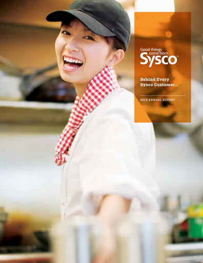 Thumbnail Sysco Annual Report 2010