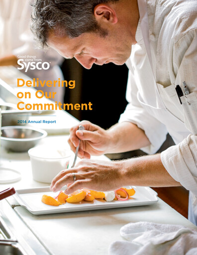 Thumbnail Sysco Annual Report 2014