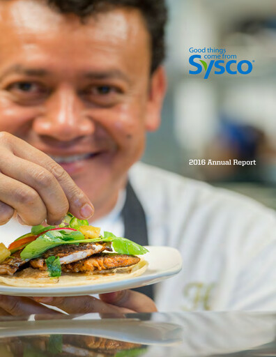Thumbnail Sysco Annual Report 2016