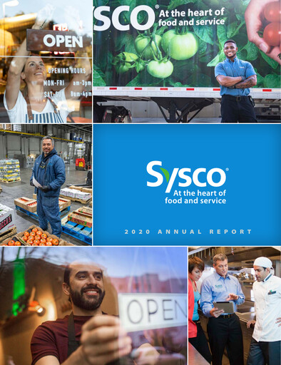 Thumbnail Sysco Annual Report 2020