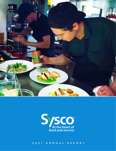 Thumbnail Sysco Annual Report 2021