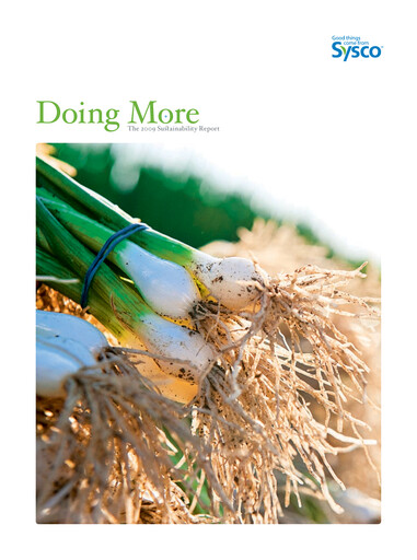 Thumbnail Sysco Sustainability Report 2009