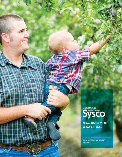 Thumbnail Sysco Sustainability Report 2010