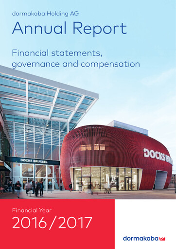 Thumbnail dormakaba Annual Report 2016-2017