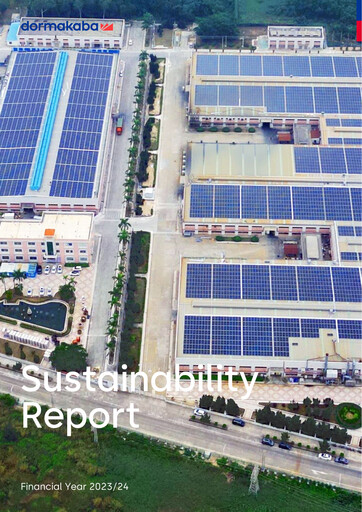 Thumbnail dormakaba Sustainability Report 2023-2024