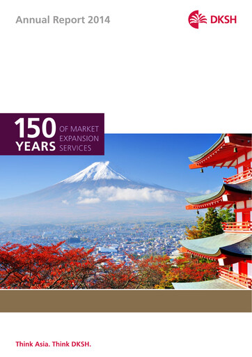 Thumbnail DKSH Holding Annual Report 2014