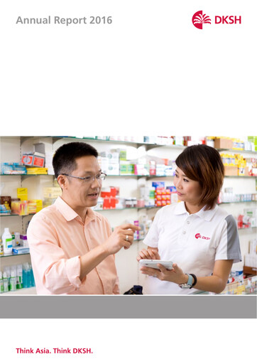 Thumbnail DKSH Holding Annual Report 2016