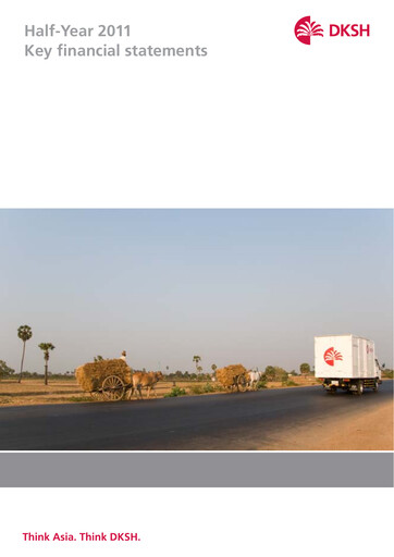 Miniature DKSH Holding Rapport semestriel 2011-h1