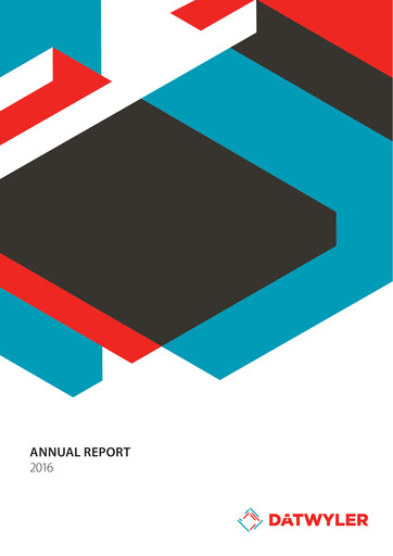 Thumbnail Dätwyler Annual Report 2016