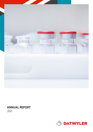 Thumbnail Dätwyler Annual Report 2021