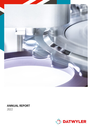 Thumbnail Dätwyler Annual Report 2022