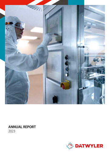 Thumbnail Dätwyler Annual Report 2023