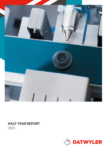 Thumbnail Dätwyler Half-year Report 2025-h1